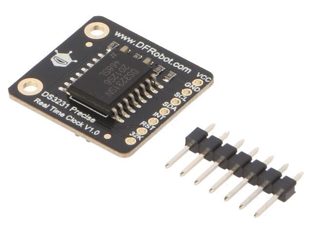 Module: RTC; DS3231; I2C; 22,5x21mm; Maat: CR1220 Module: RTC; DS3231; I2C; 22,5x21mm; Maat: CR1220